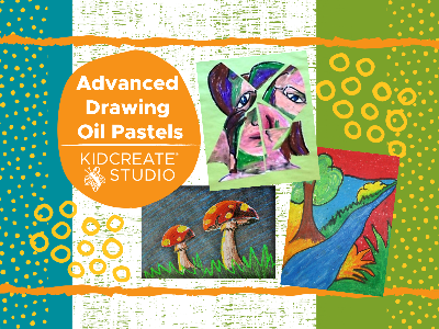 Advanced Drawing - Oil Pastels Weekly Class (7-12 Years)