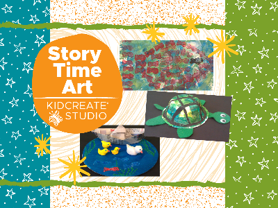 Kidcreate Studio - Woodbury. Story Time Art Weekly Class (18 Months-6 Years)